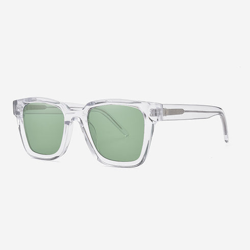 Square bevel Acetate Women and Men Sunglasses21A8026